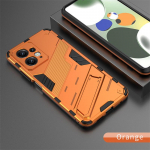 Xiaomi Redmi Note 12 4G &uuml;mbris, armor, p&otilde;rutuskindel, tugijalaga telefoni&uuml;mbris Xiomi Redmi Note12 4g auto magnetilise hoidikuga tagakaanele Redmi Note 12 4G GL punane