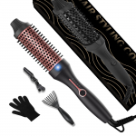 Juuste lokirulli keraamiline turmaliin, ioonne vol&uuml;&uuml;mi andev hari, soojendusega kiire soojendus juuksesirgendaja kahe pingega reisi lokirullid AU