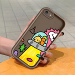 Pehme silikoonist ruudukujuline redelprintimismuster telefoni korpus, t&auml;iskaanega kaamera p&otilde;rutuskindel kaitse kummist &uuml;mbris iPhone Infinix Tecno OnePlus jaoks Infinix Hot 10 Play tumepunast v&auml;rvi