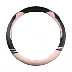 Steering Wheel Cushion Easy to Clean for Driver Wear-resistant Decoration Protector Fashionable Sweat-proof valge