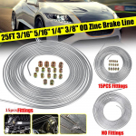 Torustiku toru torud roostevastane 15 tk torumutritega 25 jalga 7,62 m rulltoru m&auml;his 3/16 OD vasest niklist piduritoru vooliku voolik CHINA