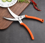 Multifunktsionaalsed k&ouml;&ouml;gik&auml;&auml;rid roostevabast terasest sakilise l&otilde;ikega kalanuga ja hakkimist&ouml;&ouml;riist 10 inches must