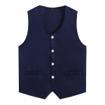 Lapsed, poisid, t&uuml;drukud, n&ouml;&ouml;bid, vabatahtlik vest, &uuml;hev&auml;rviline V-kaelus, varrukateta, ebaregulaarne &auml;&auml;ris, vest Vabatahtlike tegevuste vormiriietus 14-15 Years