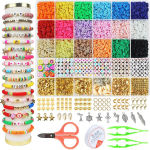 DIY helmestega ehtekomplekt 28 v&otilde;rega k&auml;ev&otilde;rude ja kaelakeede jaoks