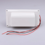 Haagissuvila lisatarvikud 12V pliidikupu v&auml;ljat&otilde;mbeventilaator valge ventilatsiooniava kiire v&auml;ljalaske&otilde;li imemisega k&ouml;&ouml;giventilatsioon matkaautole as the picture