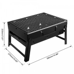 Kokkupandav kaasaskantav s&ouml;egrill roostevabast terasest v&auml;ikesed minigrillimist&ouml;&ouml;riistade komplektid &otilde;ues toiduvalmistamiseks telkimine piknikule rannas