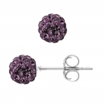 LOVA LOLA VAN DER KEEN - K&otilde;rvar&otilde;ngad - Prestiižiehted - P&auml;ris kristall - 925 Sterling Silver - Naiste ehted