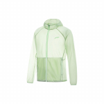 Li Ning Jooksusari &Uuml;hev&auml;rviline Kerge Kitsa L&otilde;ikega Spordihuppari Hingav P&auml;ikesekaitse Jakk Meeste jakid Bambuseroheline AFDT183-6 XL