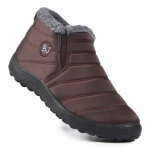 Talvekingad Meestele Saapad Veekindlad Talvesaapad Vabaaja poolsaapad Lume Botas Para Hombre Meeste vabaajajalatsid Karusnaha Paar 37