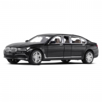 1/24 BMW 7. seeria 760LI sulamist automudel suruvalatud ja m&auml;ngus&otilde;idukid metallist m&auml;nguauto mudel k&otilde;rge simulatsiooniga kollektsioon kingitused lastele must