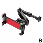 Teleskoopauto tagumise padja telefonihoidik 360&deg; p&ouml;&ouml;rdega reguleeritav peatoe istme statiiv Tagumine klamber Kokkupandav tahvelarvuti kinnitus M3M6