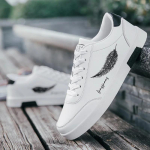 Moodsad Meeste Tennised Klassikalised Nahast Vabaaja Jalan&otilde;ud V&auml;litingimustes Kerged K&auml;imissussid Lauajalan&otilde;ud Meestele Valged Tennisejalatsid Zapatillas Hombre 39 valge