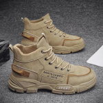 Meeste vabaajajalatsid Nahast Moodsad tossud Meeste Hingavad jalatsid Disainer Meeste Mokassiinid Libisemiskindlad Jalutusjalatsid Zapatos Hombre 39 khaki