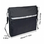 Peegeldava rihmaga ratastoolikott Ostlemiseks liikuvuse panipaik Holdall veekindel roller Walker ratastooli hoiustamise k&auml;ekotid must