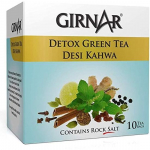 Girnari roheline tee, Desi Kahwa, 10 teepakki, iga&uuml;ks 2,5 g. Net Wt:- 25g