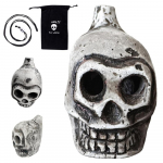 Aztec death whistle loud thunder echo of ancient warriors scary death whistle high decibel similar to human scream hall v&auml;rv