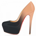 Naiste Pumbad Stiletto Seksikad Platvorm &Uuml;mar Nina 14cm &Auml;&auml;rmiselt Striptiisipost Tants K&otilde;rge Kontsaga Peokleit Pulmakingad Suur Suurus 41 ihukarva/must