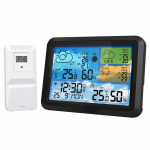 WiFi ilmajaam 5,3-tolline traadita siseruumide v&auml;listermomeeter koos anduriga TUYA APP Control UK Plug