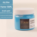 Veekindel akr&uuml;&uuml;lv&auml;rvide komplekt: 51 erksat v&auml;rvi, sobib seina- ja vedelkunsti jaoks, k&auml;sitsi maalitud isetegemise projektid