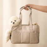 Korea uus suure mahutavusega kassikott ja koerakott Teddy kaasaskantav lemmiklooma puhtast puuvillast v&auml;ikese koera reisikott 37x17x25cm