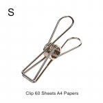 2tk/komplekt metallist k&ouml;iteklamber Kontori koolitarbed kirjaklambrid Faili dokumendihalduse klambrid korraldaja