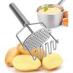 1 tk, kartulimaser, roostevabast terasest kahekihiline kartulimaser, libisemiskindla k&auml;epidemega k&ouml;&ouml;giviljamahuti, k&auml;sitsi puuviljamaser.