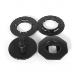 8/4 tk auto jalamati kinnituspandla eemaldatav kahekihiline auto jalapadi libisemisvastane klambriga pannal universaalne auto nahast vaibakinnitus