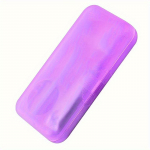 4-piece nail care set: stainless steel nail and foot repair set, including scissors, nail clippers, and files lilla