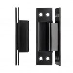 N&auml;htamatu uksehing Kokkupandav hing Roostevaba teras Peidetud risti hinged Akna m&ouml;&ouml;bel Ukse furnituuri tarvikud must