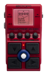 ZOOM Pedaal Punane Varustatud 97 t&uuml;&uuml;pi mudeliga bassile MS-60B+ Multi-Stomp efektid/v&otilde;imendi punane