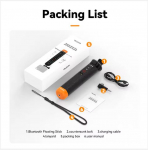 2025 Ujuv k&auml;epide juhtmevaba kaugjuhtimispuldiga Gopro Hero 13 12 11 10 9 jaoks Veekindel monopood tegevuskaamera tarvik