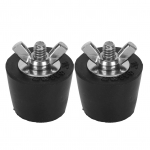 2 TK Basseini Talveks Valmistamise Kork Kumm Roostevaba Teras Basseini Talvine Paisumiskork Ujumisbasseini jaoks 32mm / 1.3in