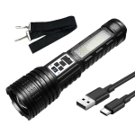 12000LM taaslaetav taskulamp &uuml;liv&otilde;imas taskulamp suure v&otilde;imsusega latern v&auml;litingimustes avariivalgustus