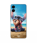 Coque pour Samsung Galaxy A06 Stitch et Moana Kakamora Maniacase must