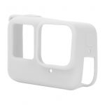 Silikoonist &uuml;mbrisobjektiivi kate Insta360 Ace Pro jaoks veekindel, vastupidav p&otilde;rutuskindel silikoonist kaitsekate valge