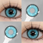 EYESHARE 2Pcs Cosplay Lenses Cosplay Red Cosplay Contact Lenses For Eyes Anime Eye Color Contacts Beauty Makeup Annual Use