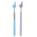 2/5 tk teleskoop-s&otilde;rmelugemispulgaga sisset&otilde;mmatav tahvli osuti s&otilde;rmedisaini &otilde;petamisega 2pcs