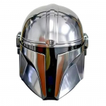 Terasest Mandalorian kiiver voodri ja l&otilde;uarihmaga Star Wars Halloweeni kost&uuml;&uuml;m
