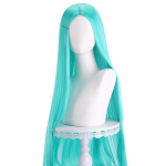 100cm Pikk Sirge Cosplay Parukas Keskmise Lahknemisega Keskmine Lahknemine Blond Roosa Punane Lilla Kuumuskindel S&uuml;nteetiline Juukseparukas One Size