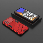 Xiaomi Poco M4 Pro 4G &uuml;mbrise magnetilise aluse hoidiku armor tagakaas Poco Poko Pocco Little M4Pro M 4 Pro 4Pro M4 Pro &uuml;mbriste jaoks For Poco M4 Pro 4G punane