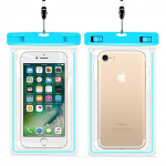 Veekindel tasku - Universaalne - iPhone 7/7 Plus/6 Plus/6s Plus/6/5S/5/SE - PVC - IPX8 - Sinine