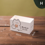 10 tk multika toidu pakkepaber karp leib r&ouml;stsai v&otilde;ileib burger hommikus&ouml;&ouml;k kaasa v&otilde;tmine bento &uuml;hekordselt kasutatavad pakendikarbid restoran