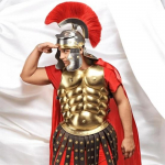 Rooma gladiaatori soomusr&uuml;&uuml; kost&uuml;&uuml;m lihasrinna plaadi ja punase mantliga Sparta s&otilde;dalase cosplay riietus meestele Halloween LARP varustus