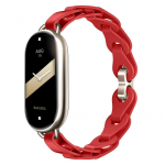 Silikoonist rihm Xiaomi Mi 8 Bandile, ketiluku k&auml;ev&otilde;ru Miband 8 NFC jaoks, moekas naiselik stiil, asendus kummist rihm, Correa For Xiaomi Miband 8