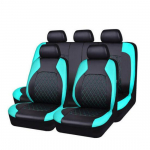 Piiri&uuml;lene autokatte, tepitud rombimustriga, PU-nahk, kunstnahk, euro-ameerika stiil 2-piece set (Single front seat)