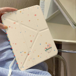 Tahvelarvuti kaitse&uuml;mbris iPad Pro 12.9/iPad Air 13 2024/iPad Air 13 2025/iPad Mini 6 7/iPad 9.7/iPad Pro 13 11/iPad 11 10.9/iPad 10.2 jaoks koos pliiatsihoidjaga iPad 11 2025 puhas