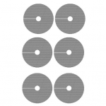 6 tk Taimepoti v&otilde;rk Lillepoti v&otilde;rk keskmise v&auml;ljal&otilde;ikega Pottidesse istutatud taimede kaitsja Mullakaitse, et v&auml;ltida lemmikloomade taimede &uuml;leskaevamist 30cm 6pcs