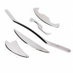 5pcs / set Stainless Steel Gua Sha Scraping Massage Tool Muscle Pain Relieve Set