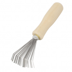 Juukseharjapuhastaja Kiire puhastus Juuksekammipuhastaja Juuste mustuse eemaldamise Kammipuhastust&ouml;&ouml;riist Puidust k&auml;epidemega kodu-salongi jaoks