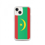 Coque iPhone &ndash; Mauritanie &ndash; Drapeau officiel &ndash; Supp &ndash; Mitmev&auml;rviline &ndash; Vertikaalne